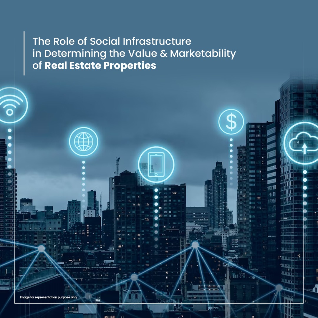 The role of social infrastructure in determining the value and marketability of real estate properties